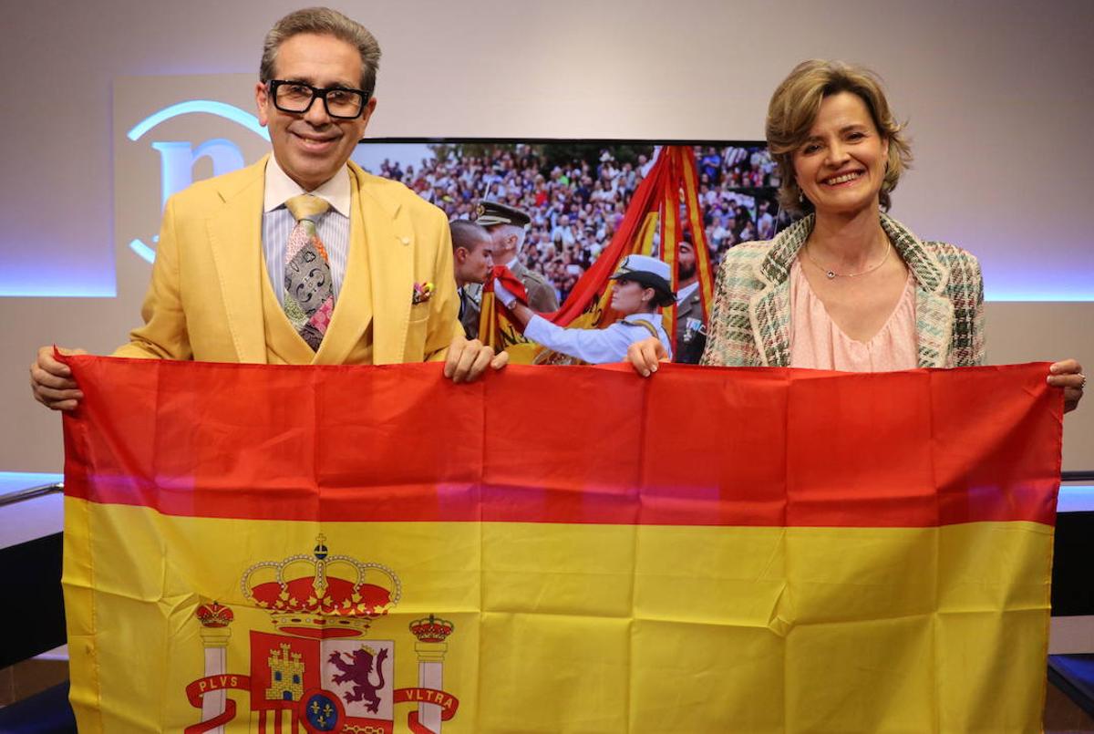 «La bandera es mucho más que una tela roja y amarilla; son valores»