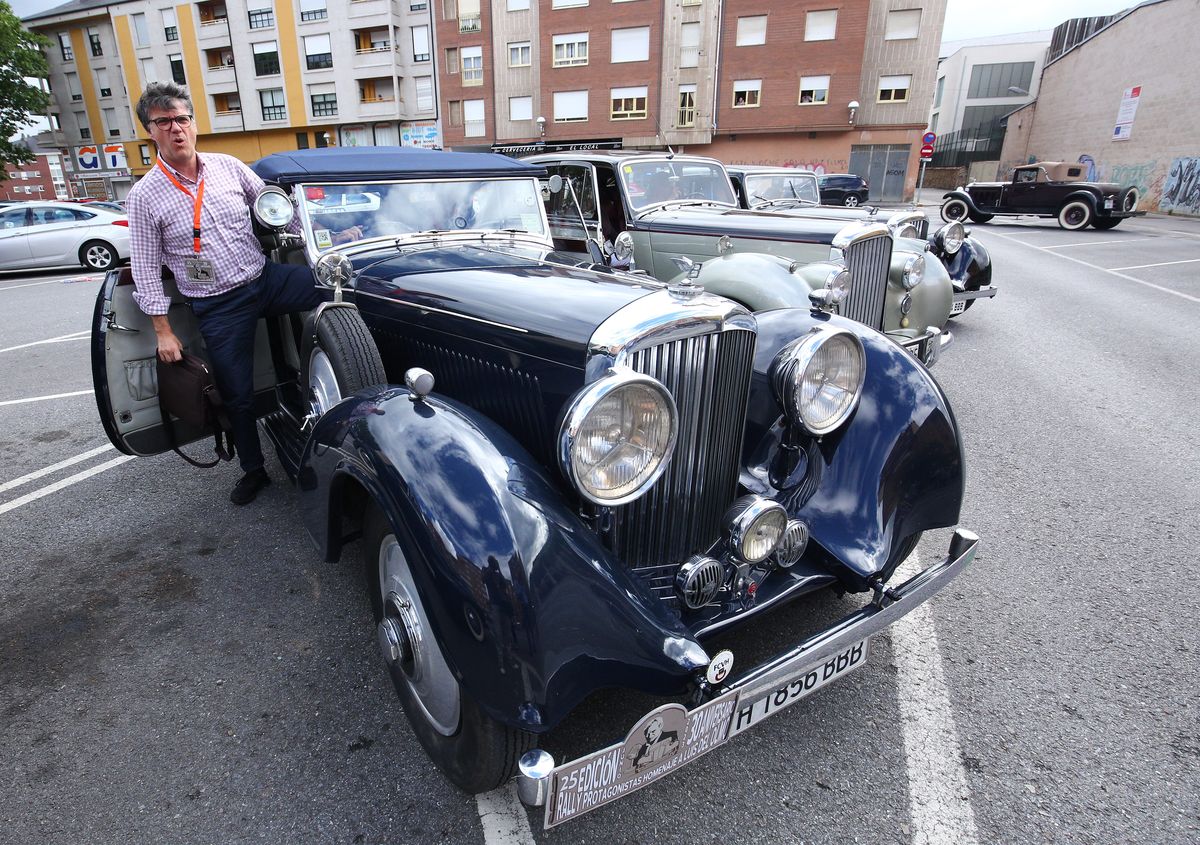 Ponferrada recibe al Rally Protagonistas de homenaje a Luis del Olmo