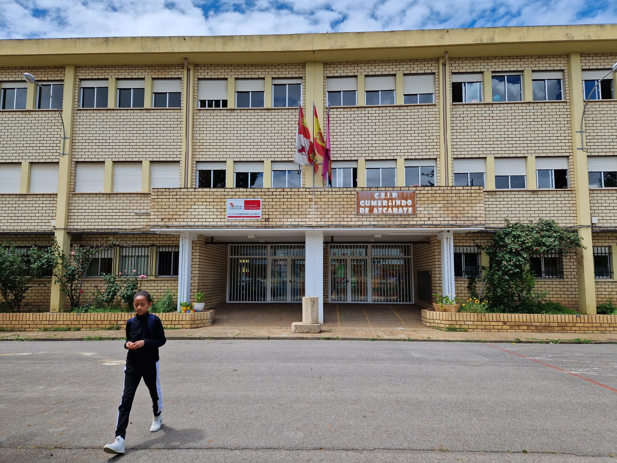 El colegio público Gumersindo Azcárate de León