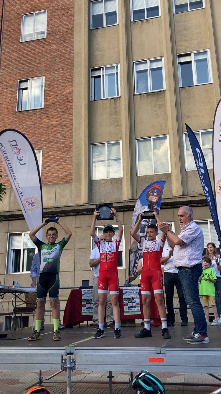 Prueba ciclista de las fiestas de León