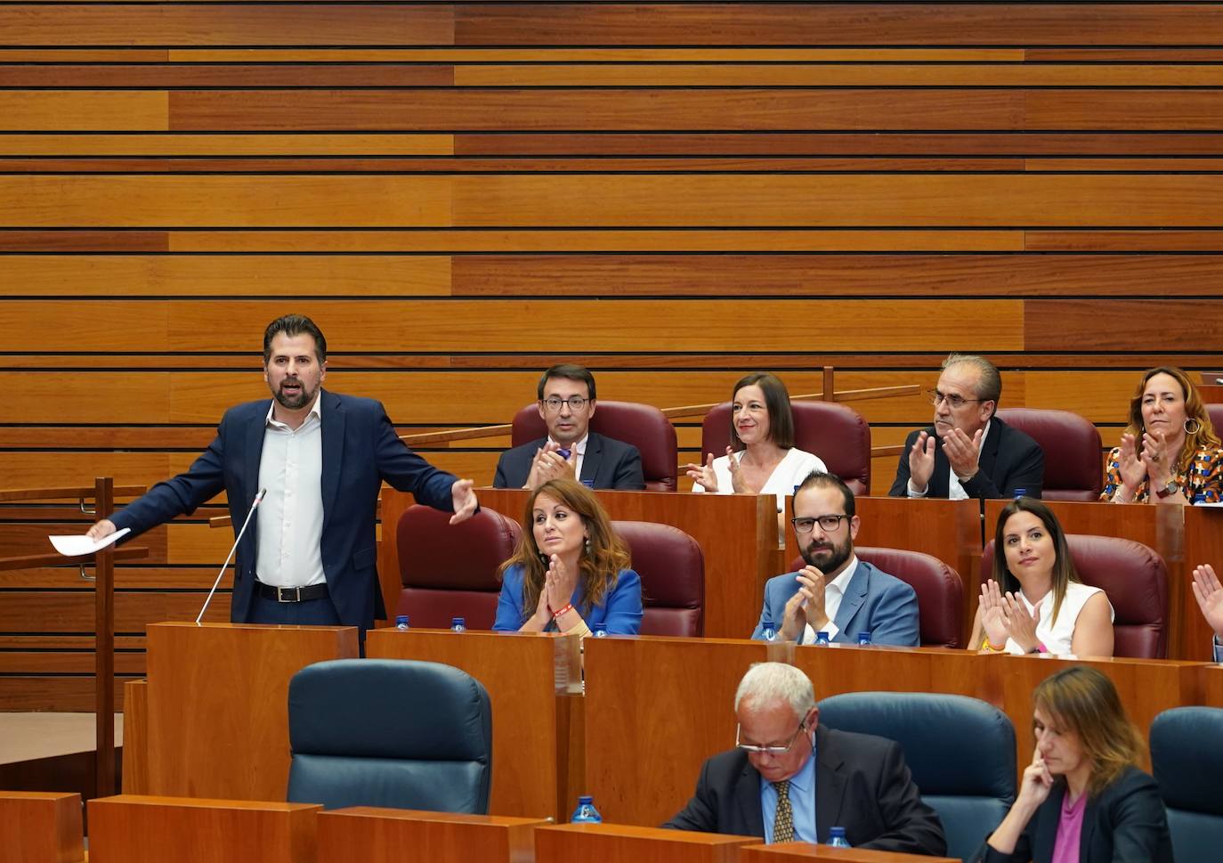 Pleno de las Cortes de Castilla y León