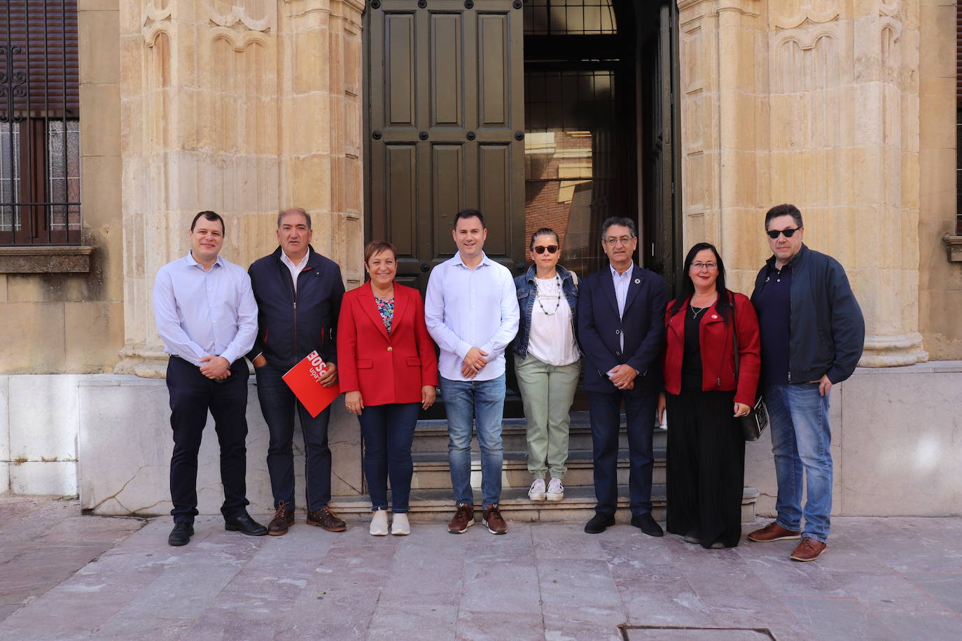 Momento de presentación de las listas.