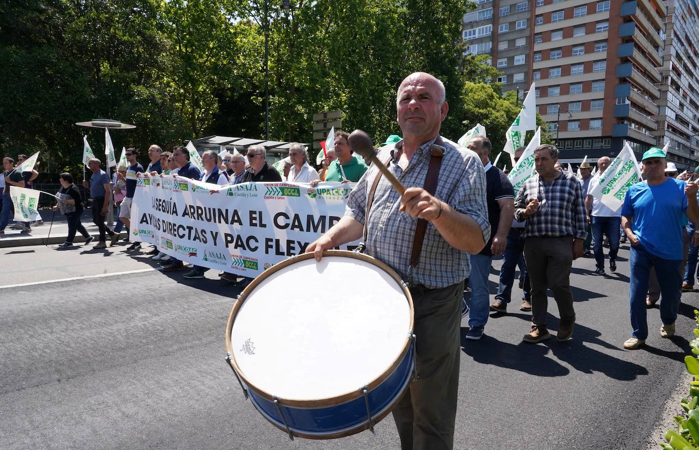 Manifestación del campo para exigir ayudas frente a la sequía