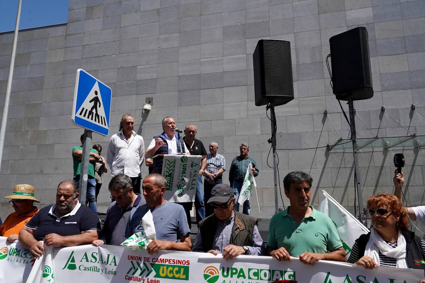 Manifestación del campo para exigir ayudas frente a la sequía