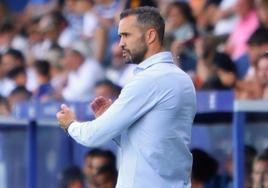 Juanfran García ya no será entrenador de la Deportiva.