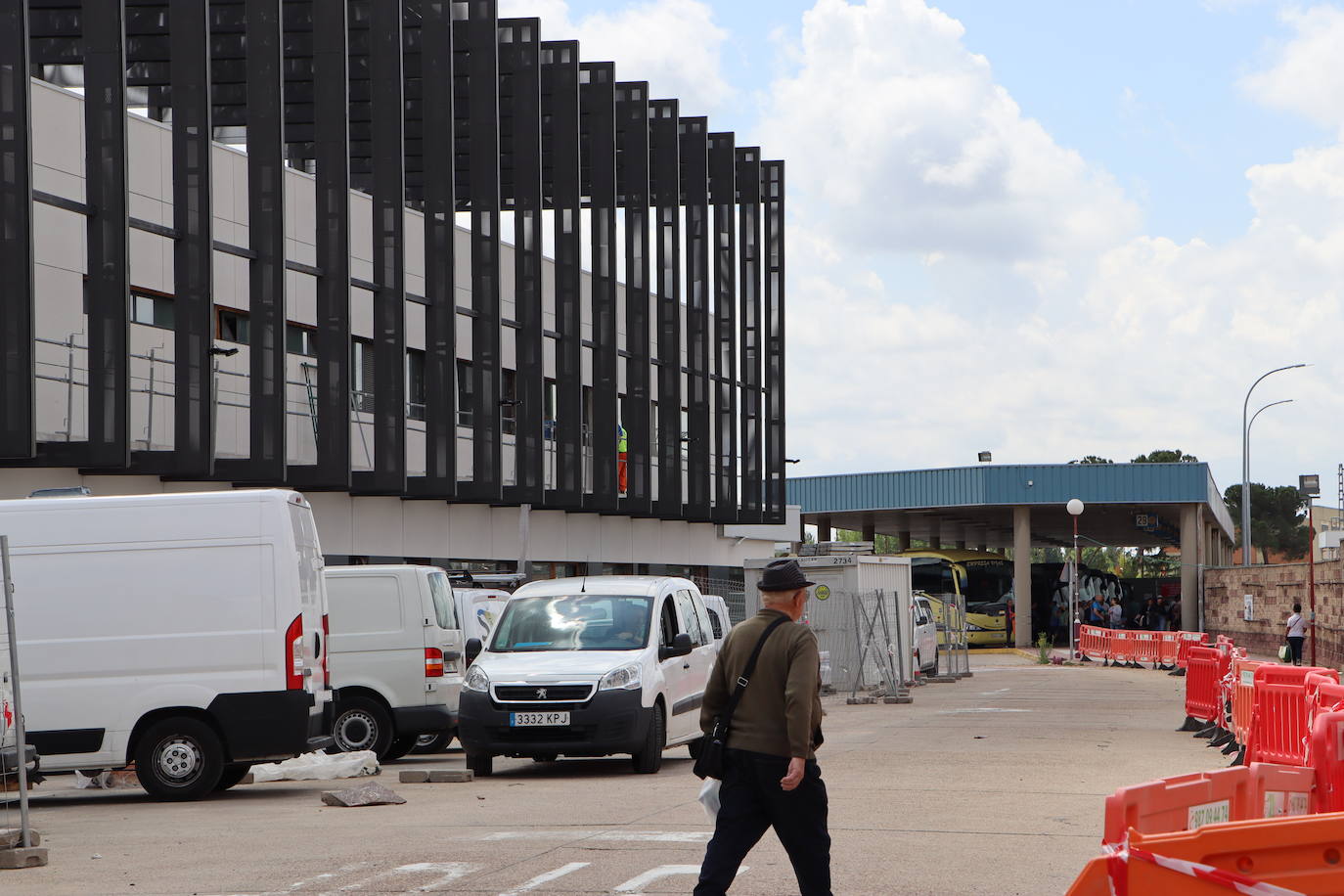 Avanzan las obras de la estación de autobuses