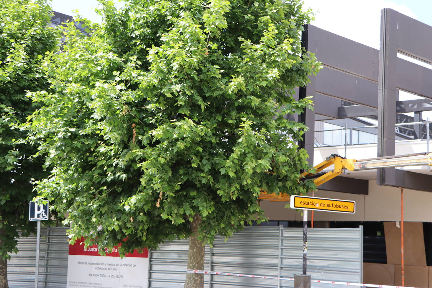 Avanzan las obras de la estación de autobuses