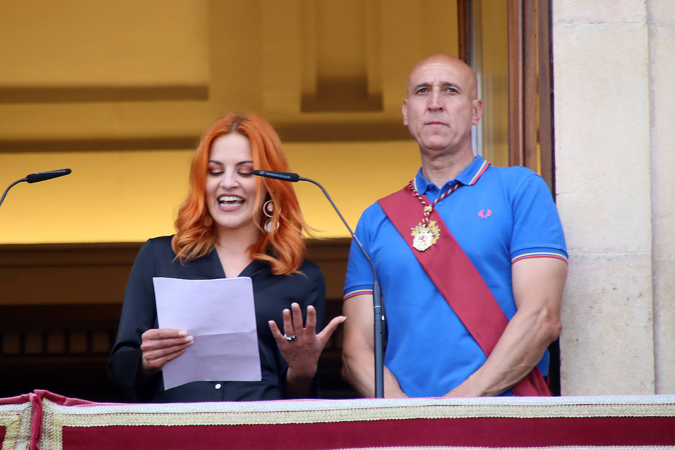 La astronauta Sara García da el pregón de las fiestas de León