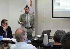 El Director General de ISMC, Santiago Cuesta López, durante la presentación de resultados en la última Asamblea de la asociación.