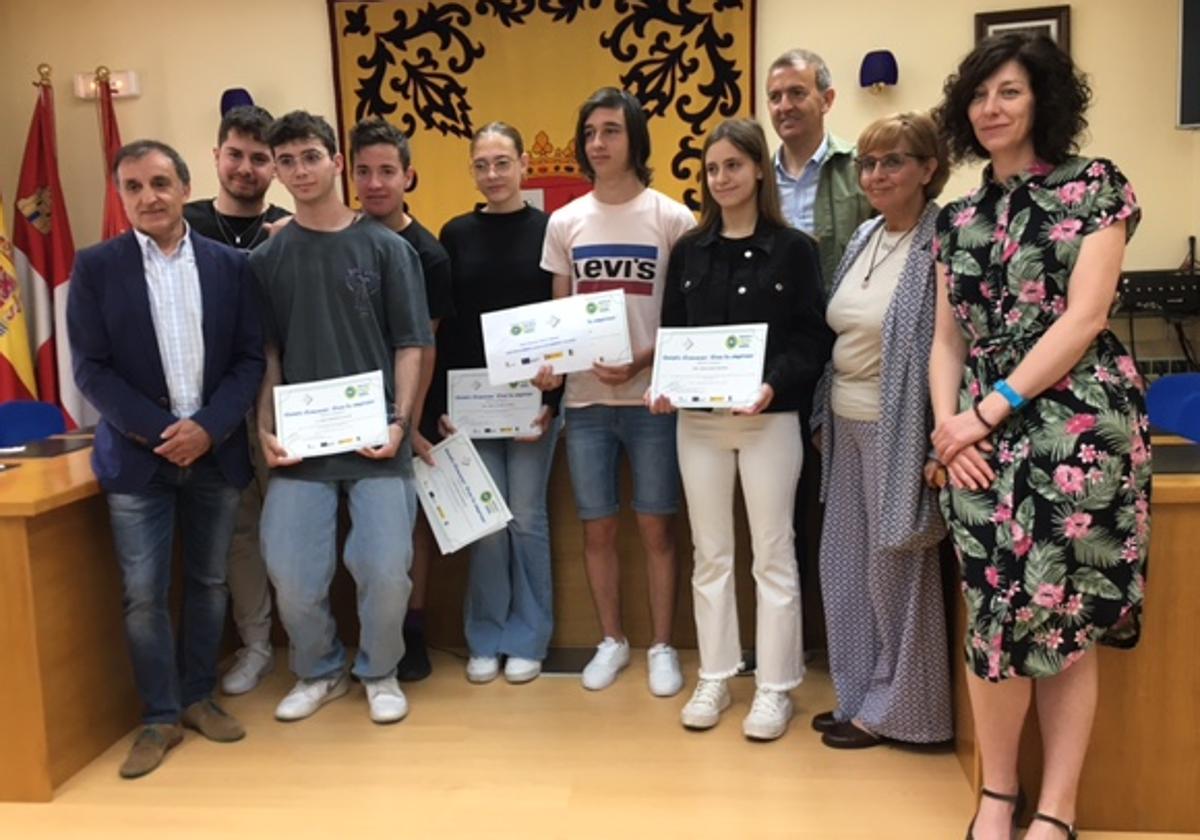 Entrega de premios en La Robla.