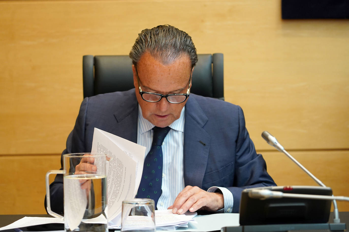 El presidente del Consejo de Cuentas de Castilla y León presenta un informe sobre transparencia en la Comunidad