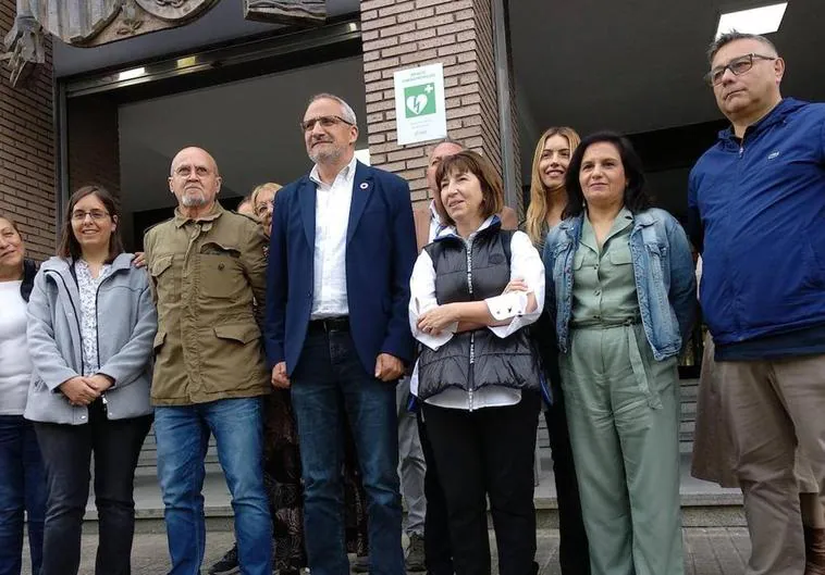Los concejales del PSOE de Ponferrada, durante la presentación de la candidatura antes de las elecciones municipales.