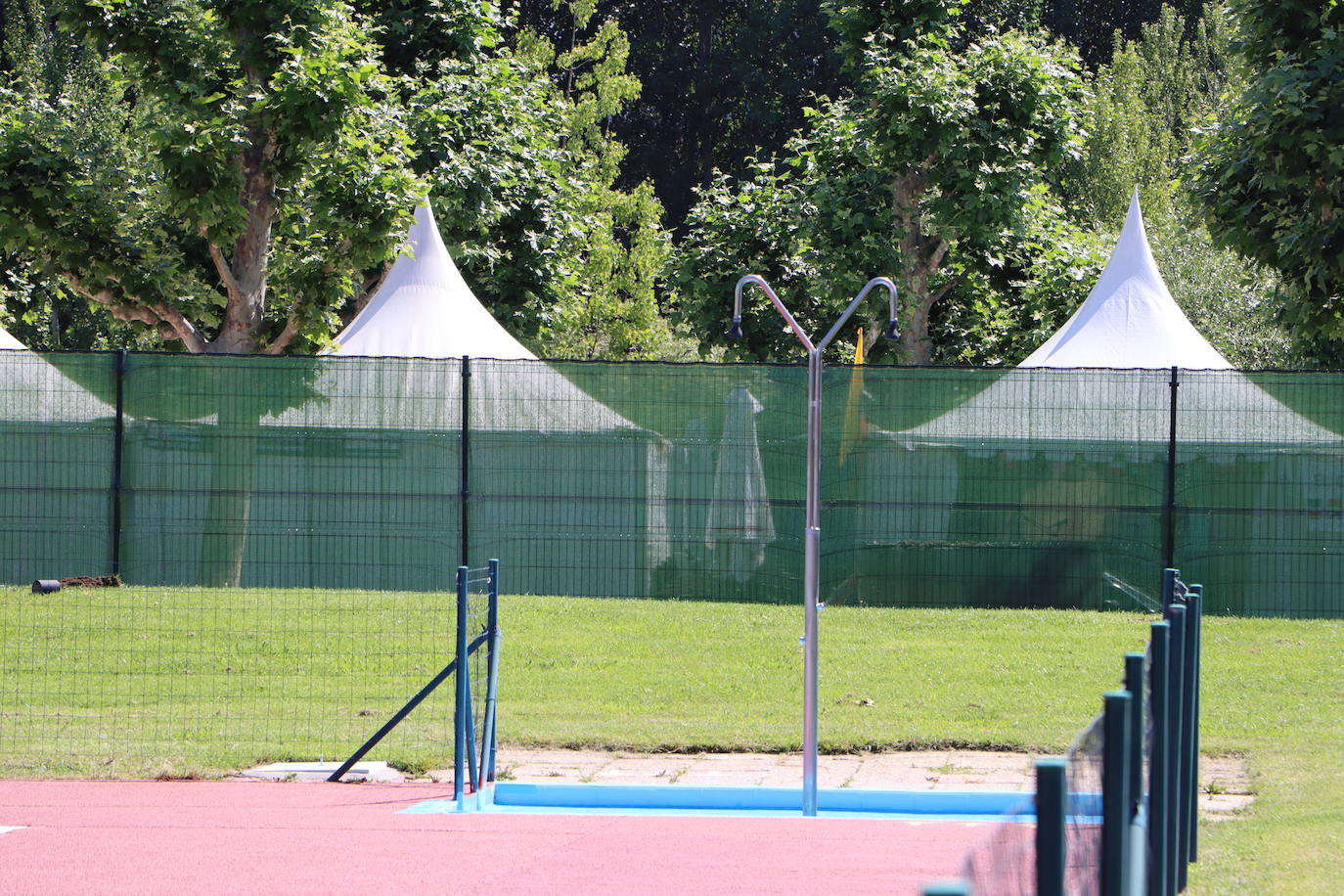 Las piscinas, listas para el verano