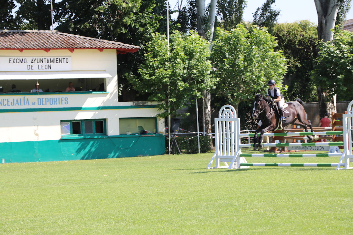 Concurso Nacional de Saltos en el Hípico de León