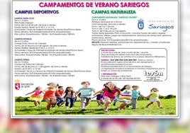 Las actividades de verano en Sariegos irán destinadas a la conciliación familiar.