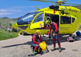 Rescate en la Cueva de Valporquero