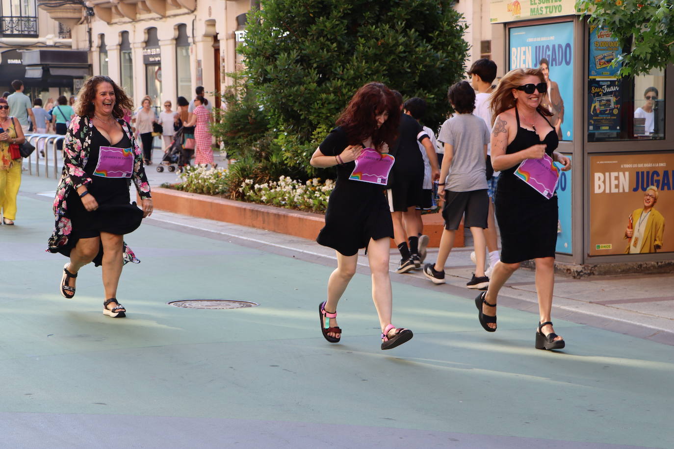 Carrera de tacones en León