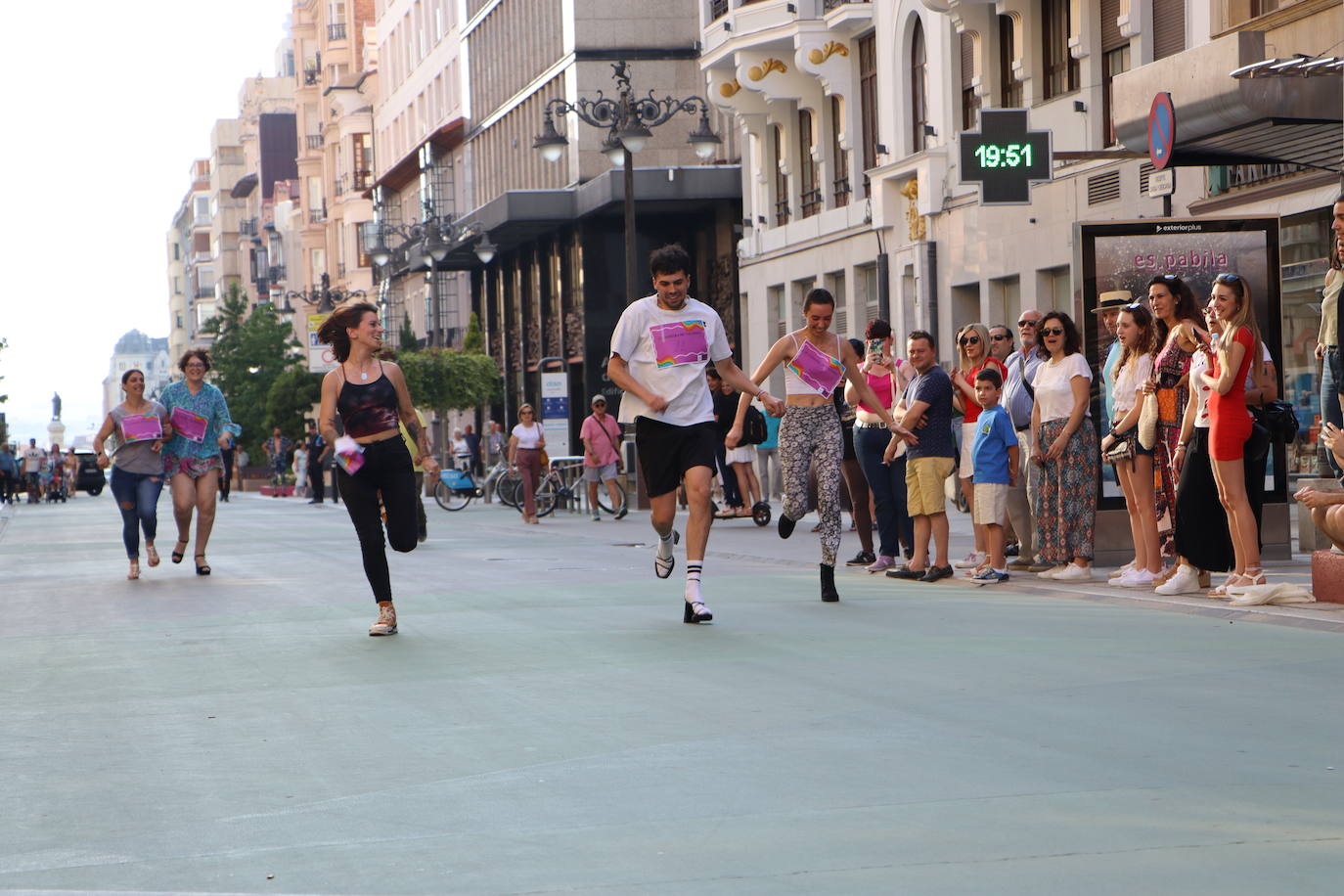 Carrera de tacones en León