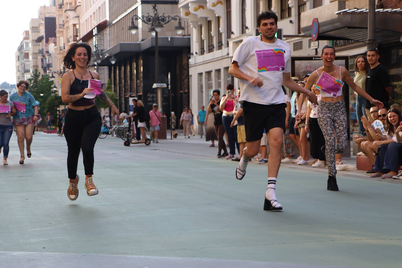 Carrera de tacones en León