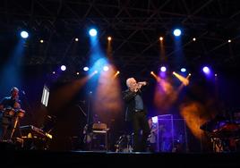 Víctor Manuel este sábado en el Palacio de los Deportes de León