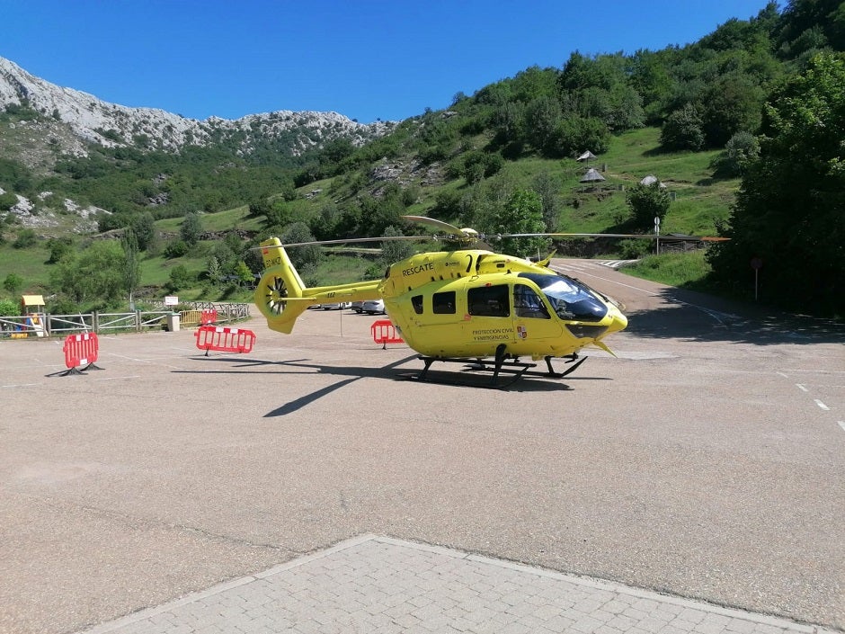 Rescate en la Cueva de Valporquero