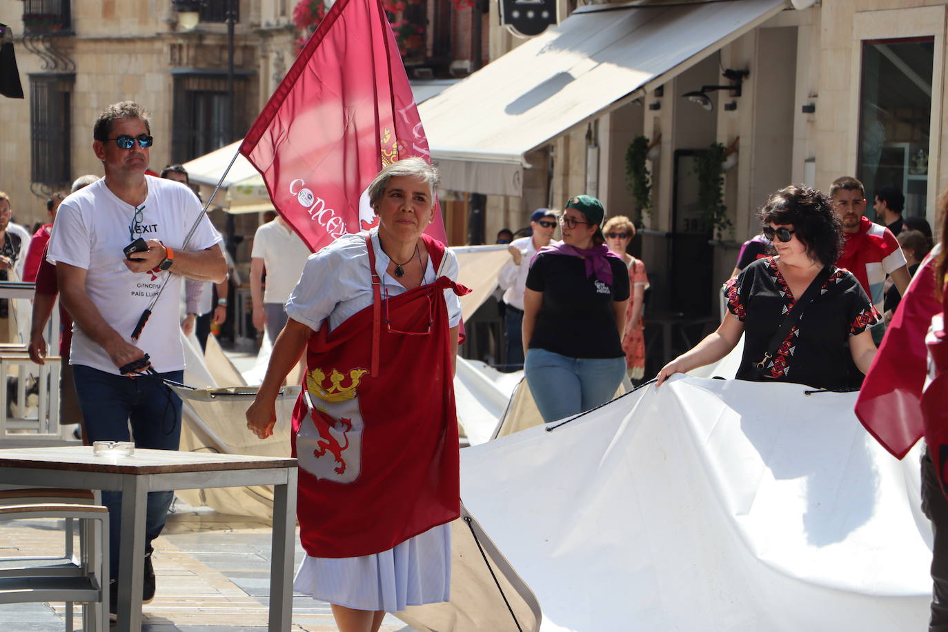 Camino a la libertad desde León