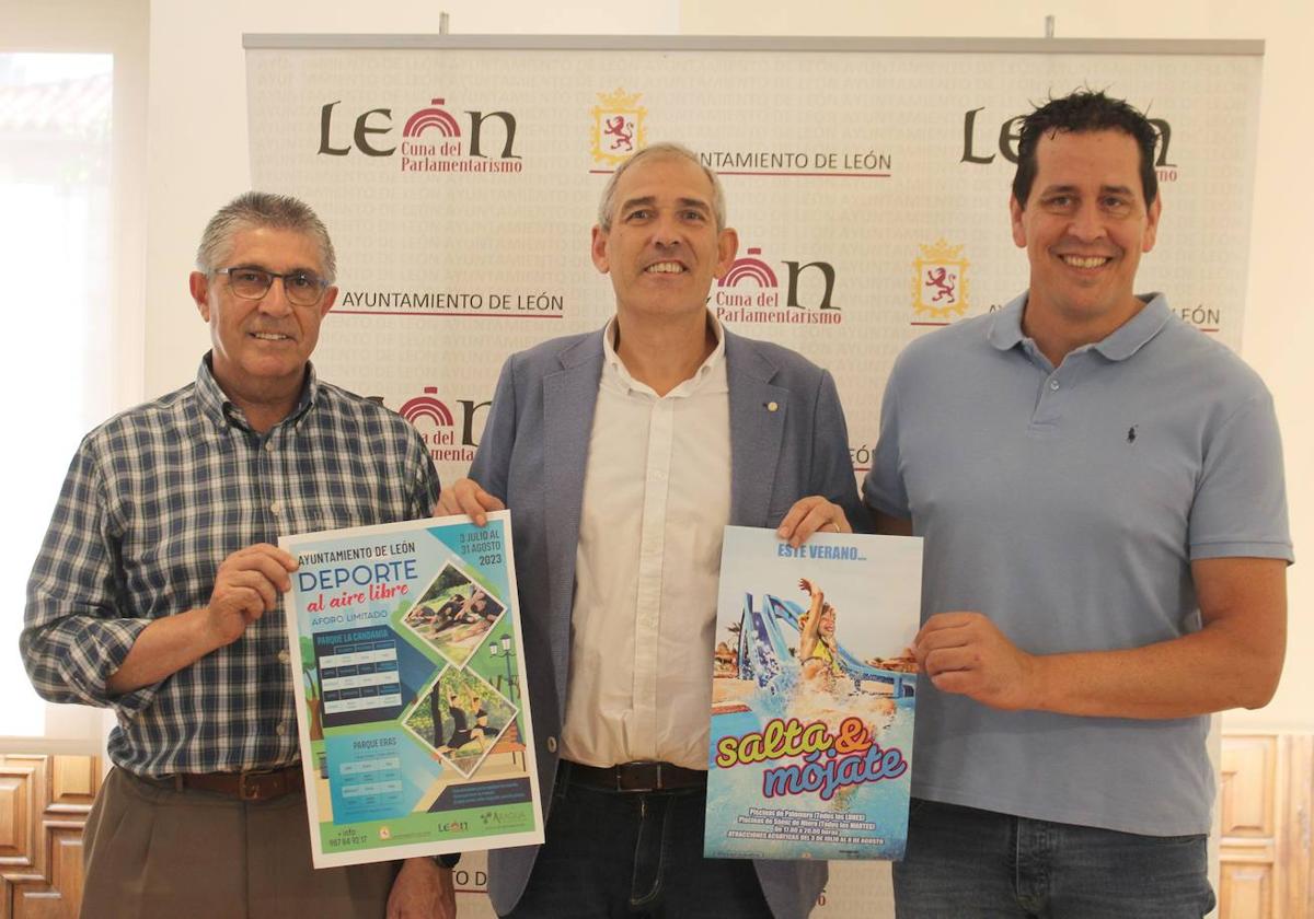 Presentación de la programación deportiva del Ayuntamiento de León.