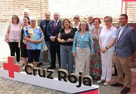 Los nuevos presidentes de los comités comarcales de la ONG toman posesión de sus cargos en un acto en el que el también nuevo presidente provincial, Daniel Hernández de la Fuente, ha destacado la apuesta de Cruz Roja por «estar cerca del mundo rural»