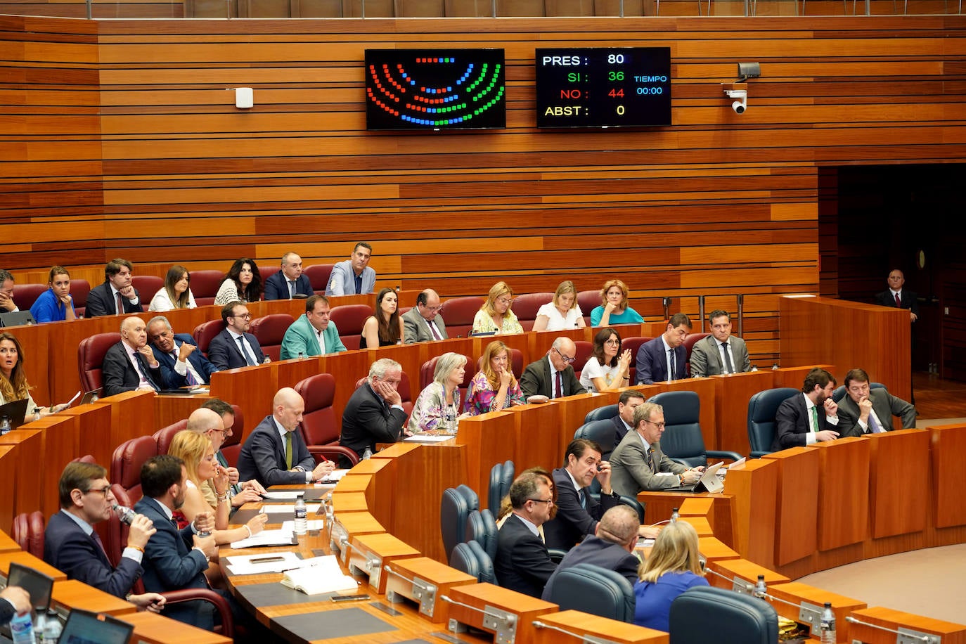 Segunda sesión del pleno de las Cortes