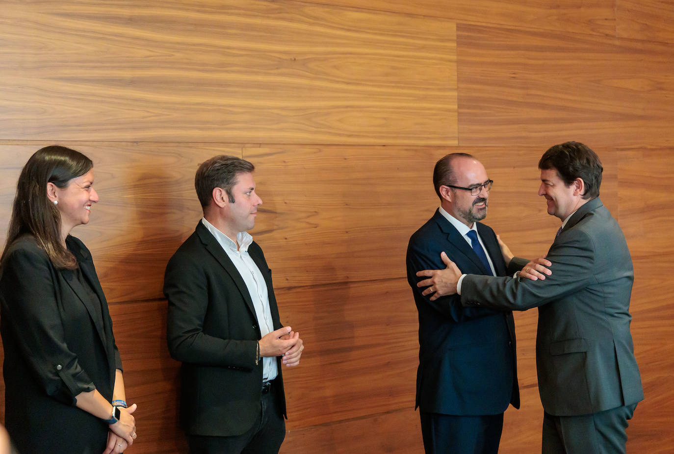 Encuentro institucional de Mañueco y Marco Morala