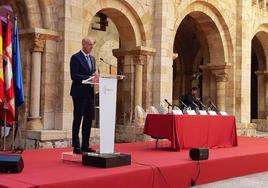 José Antonio Diez en su intervención.