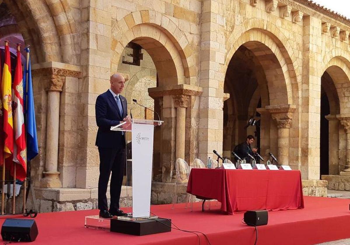 José Antonio Diez en su intervención.