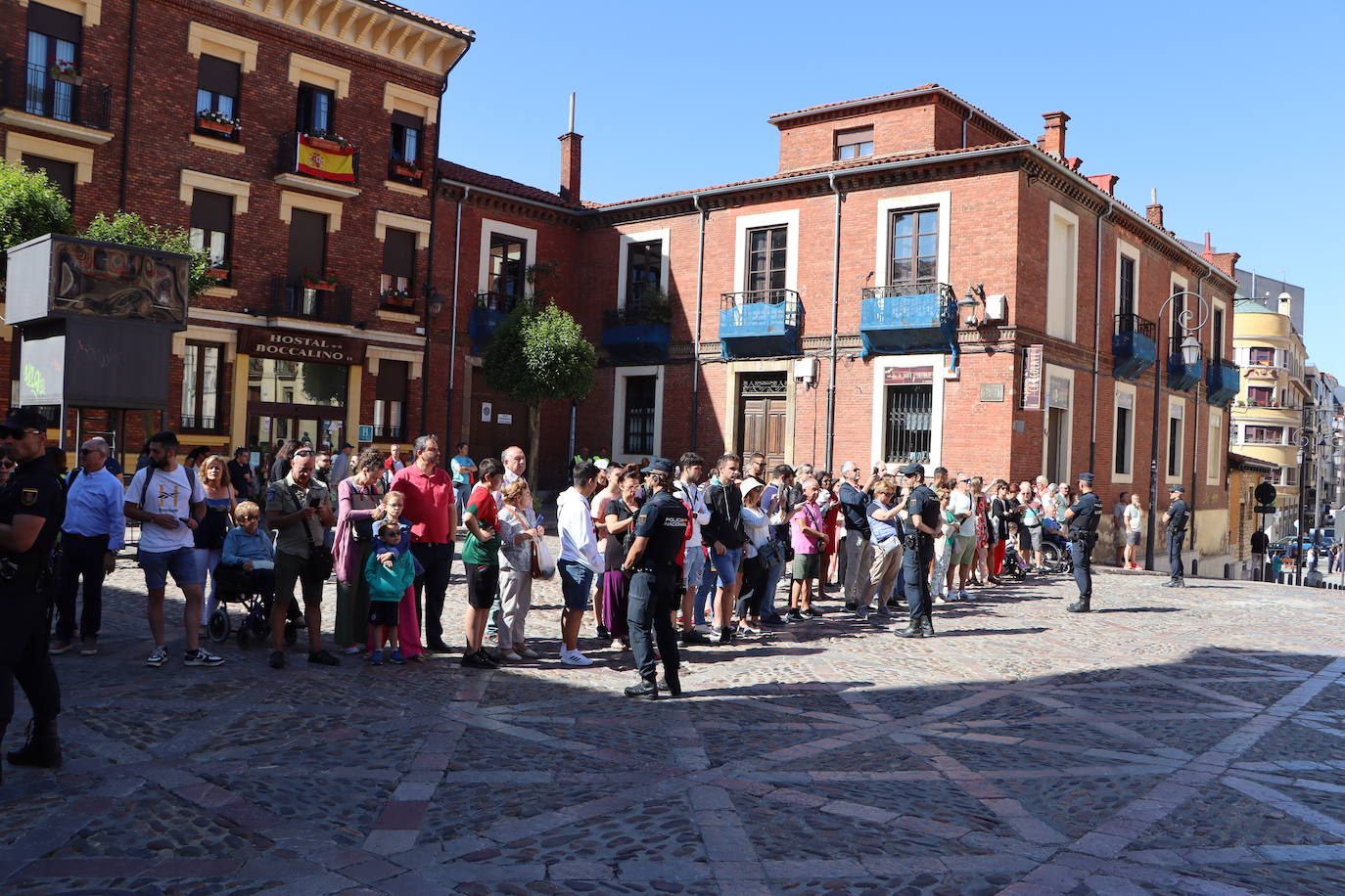 Cumbre Europea en León, el ambiente