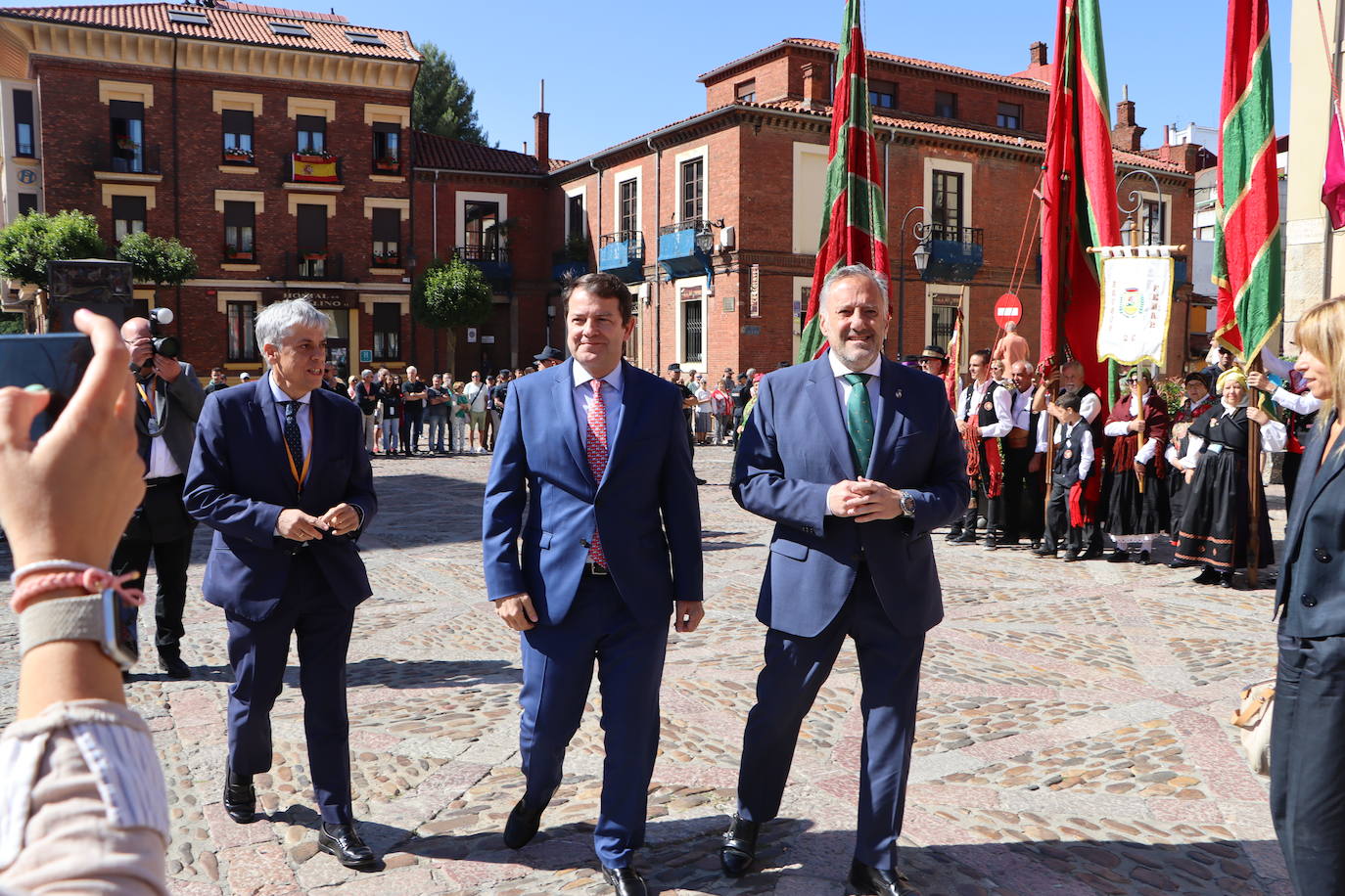 Cumbre Europea en León, el ambiente