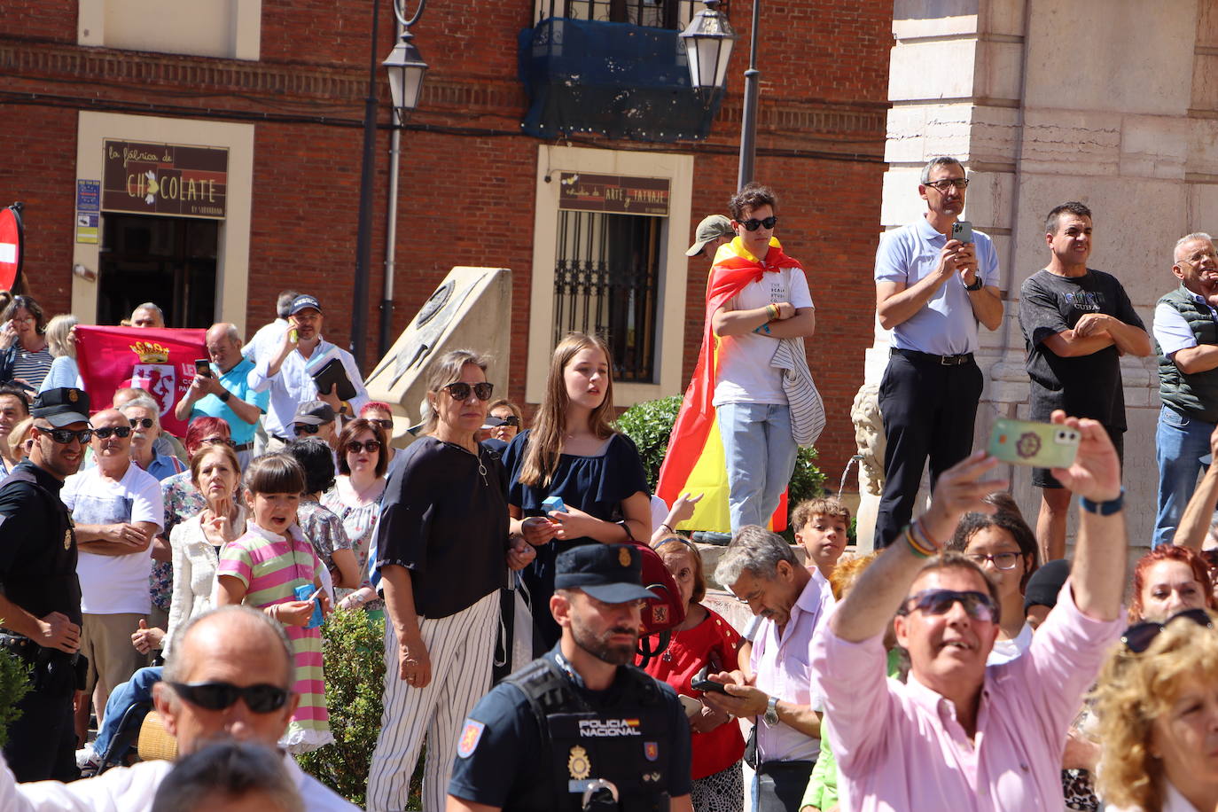 Cumbre Europea en León, el ambiente