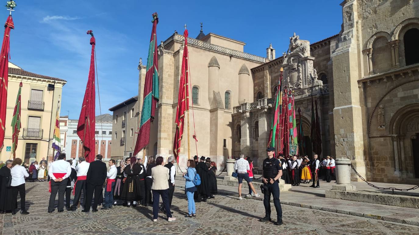 Cumbre Europea en León, el ambiente