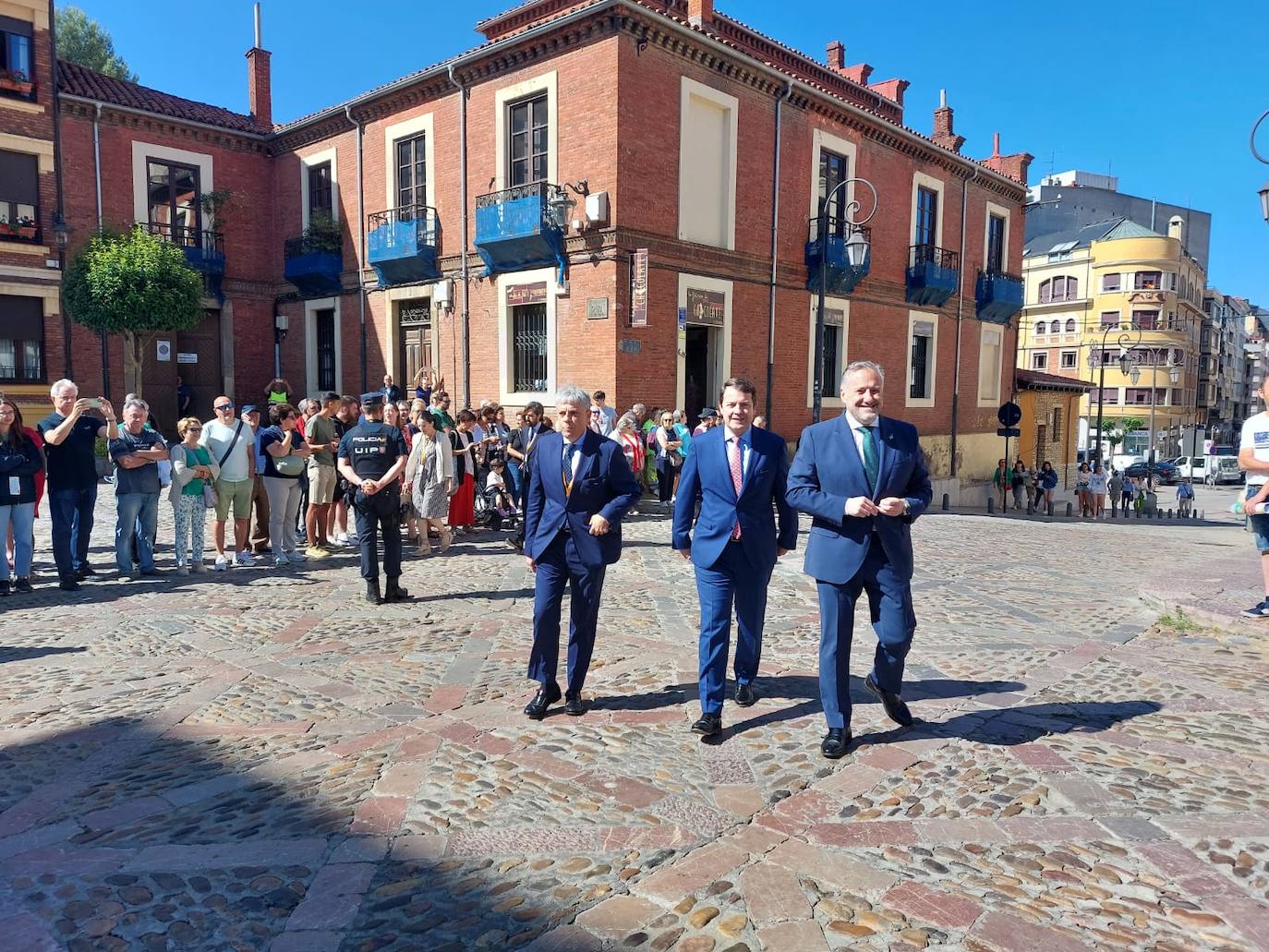 Cumbre Europea en León, el ambiente