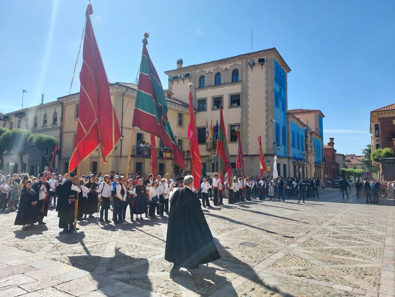 Cumbre Europea en León, el ambiente