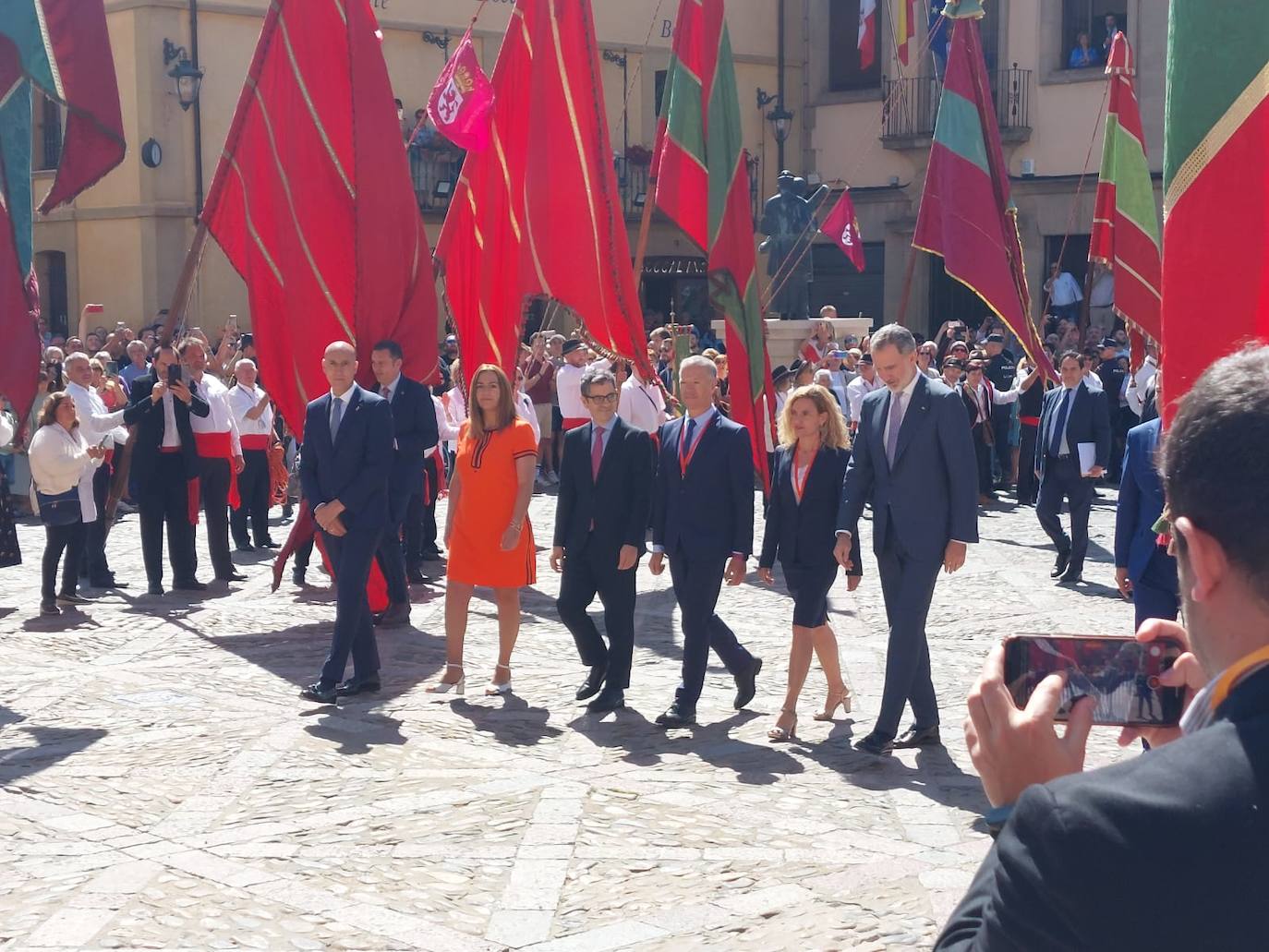 Cumbre Europea en León, el ambiente