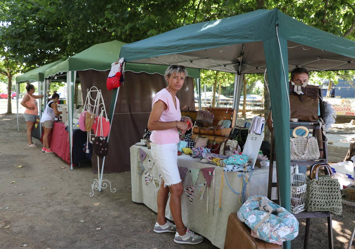 El Parque de la Bolenga donde se celebrará la XV edición de la Feria del Lúpulo y la Cerveza.