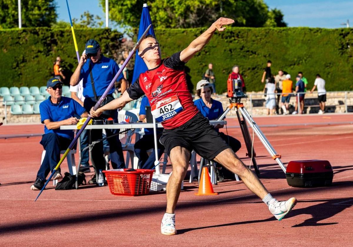 Pablo Costas, en el campeonato de España sub-23 de este fin de semana.