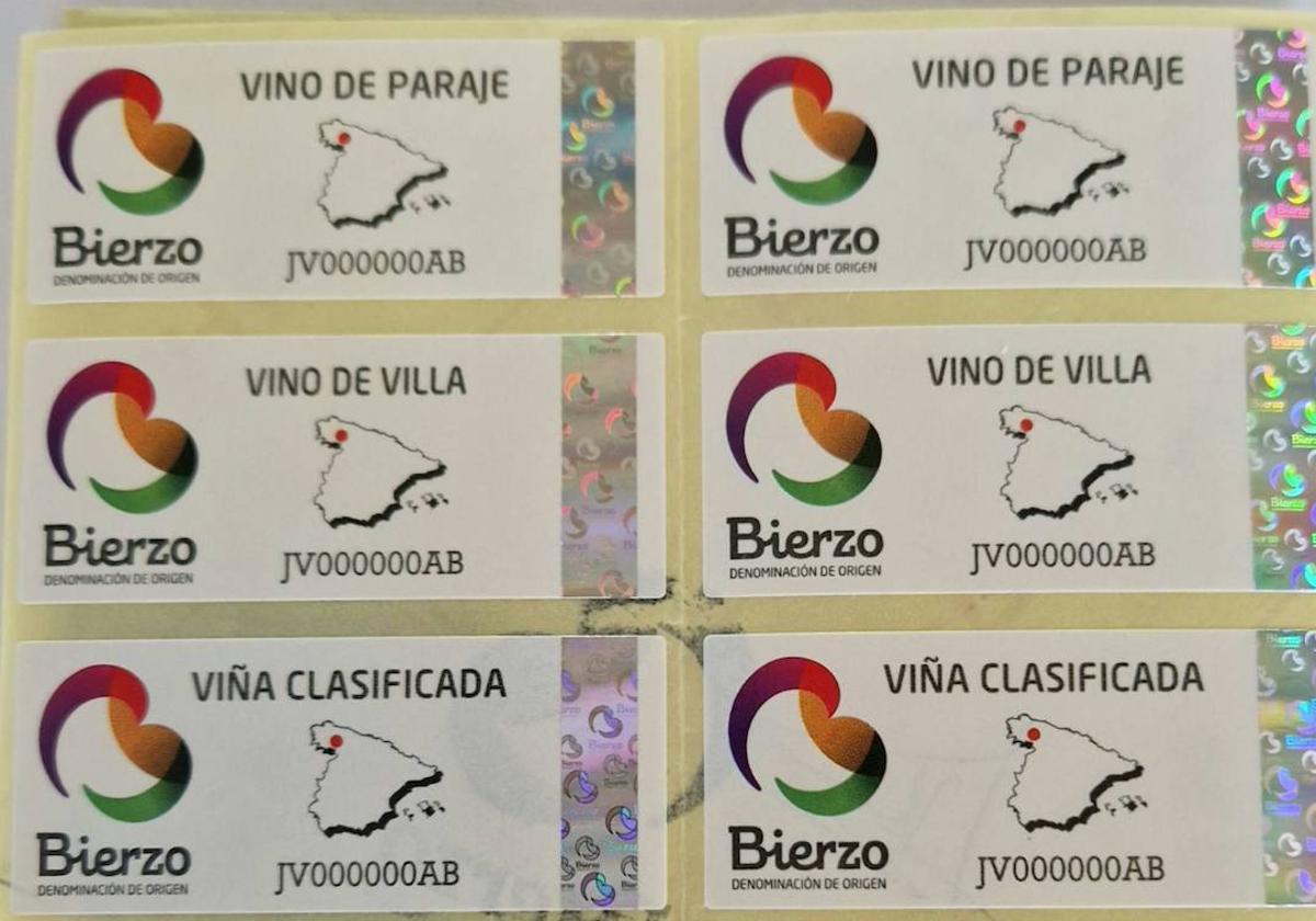 Nuevos distintivos numerados de control y máxima seguridad de la DO Bierzo.