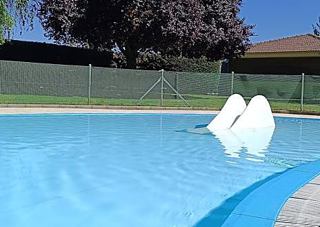 Imagen secundaria 1 - Las piscinas de Laguna de Negrillos.