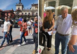 Los partidos visitan diferentes rincones de la provincia para captar voto.