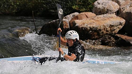 Las aguas rápidas vuelven a recorrer el canal de Sabero