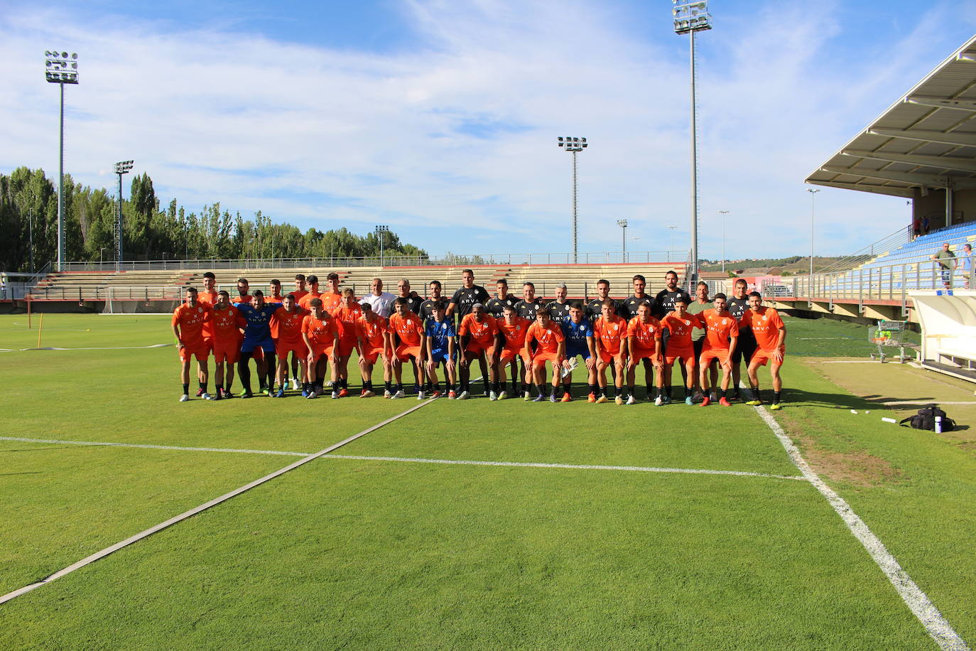 Primer entrenamiento de la Cultural