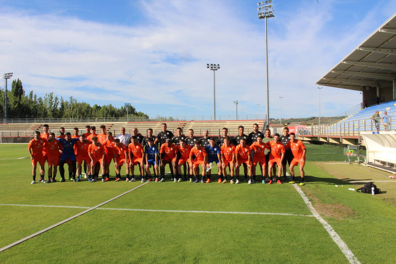 Primer entrenamiento de la Cultural