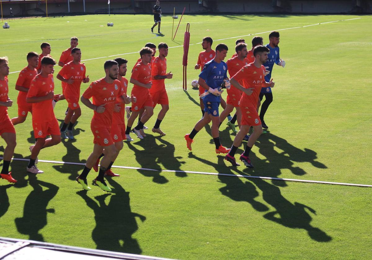 Primer entrenamiento de la Cultural