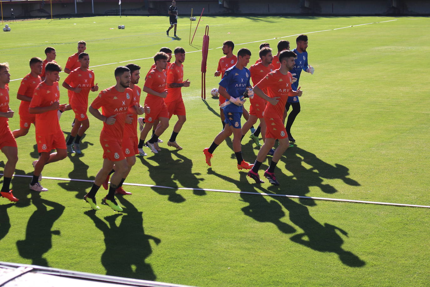 Primer entrenamiento de la Cultural