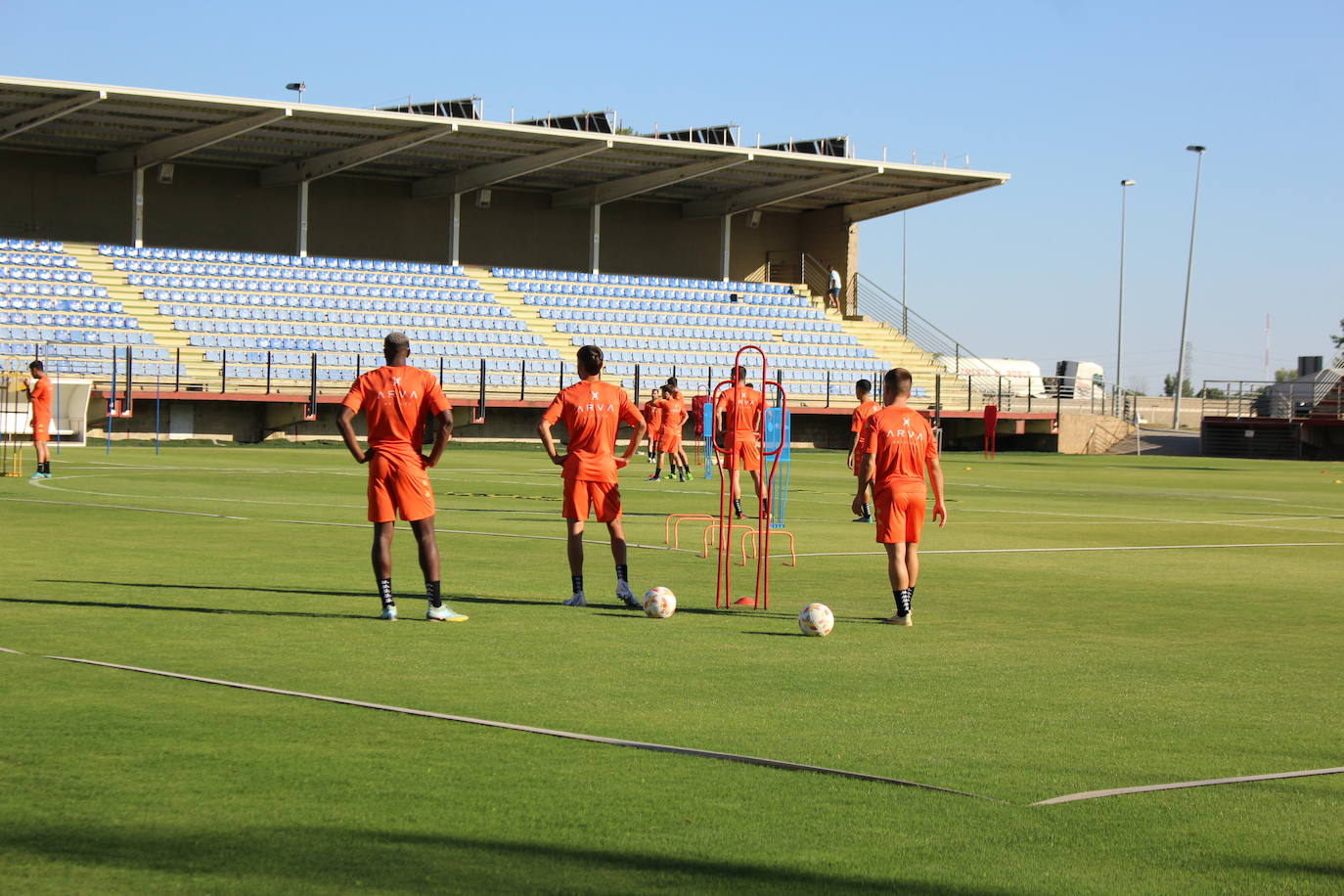 Primer entrenamiento de la Cultural